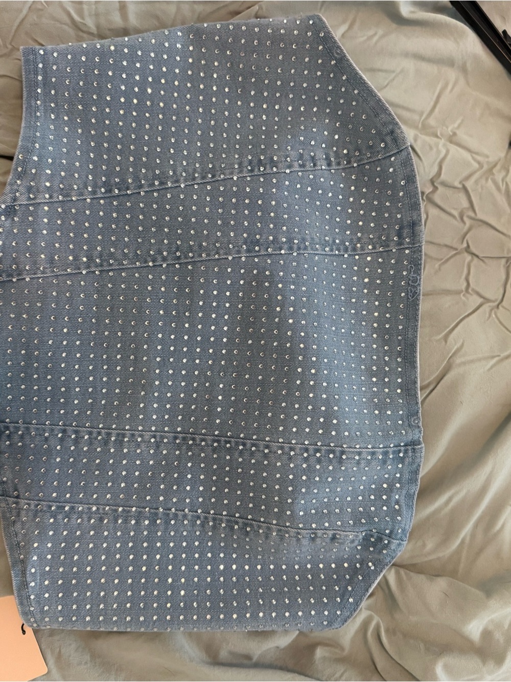 Men's Blue Studded Pants
